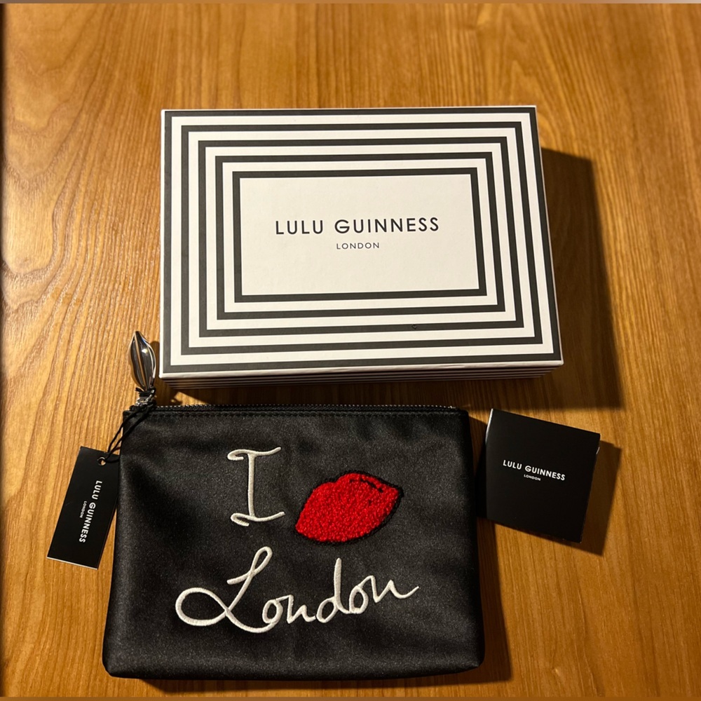 Lulu Guinness I Love London Clutch
